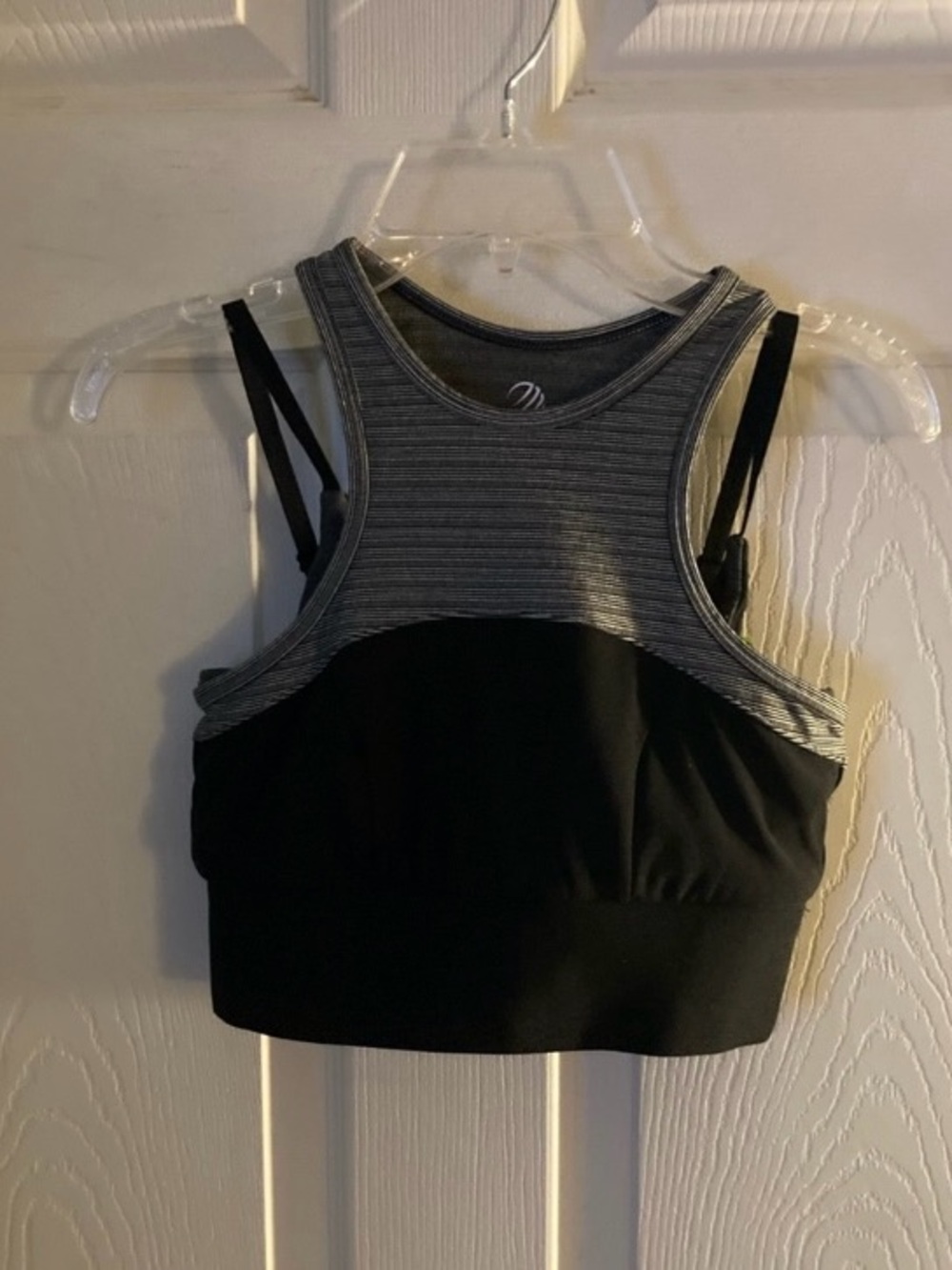 MPG Sport 2-in-1 Layered Activewear Top Women’s Size S